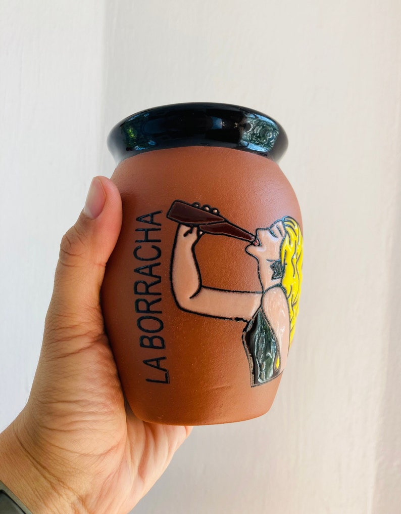 7 Mexican Lottery Cups - Copa Cantarito Clay - Copa Jarrito, MEXICAN clay !!!WHOLESALE!!