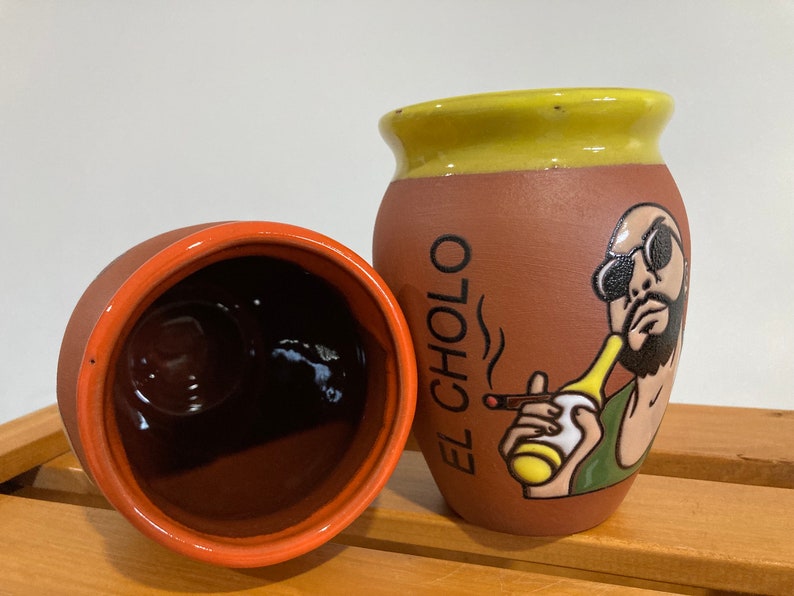 1 Mexican Lottery Cup - Cantarito Clay Cup - El cholo Cup, MEXICAN clay !!!WHOLESALE!!