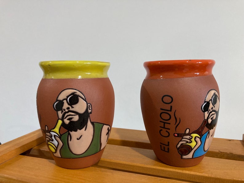 1 Mexican Lottery Cup - Cantarito Clay Cup - El cholo Cup, MEXICAN clay !!!WHOLESALE!!