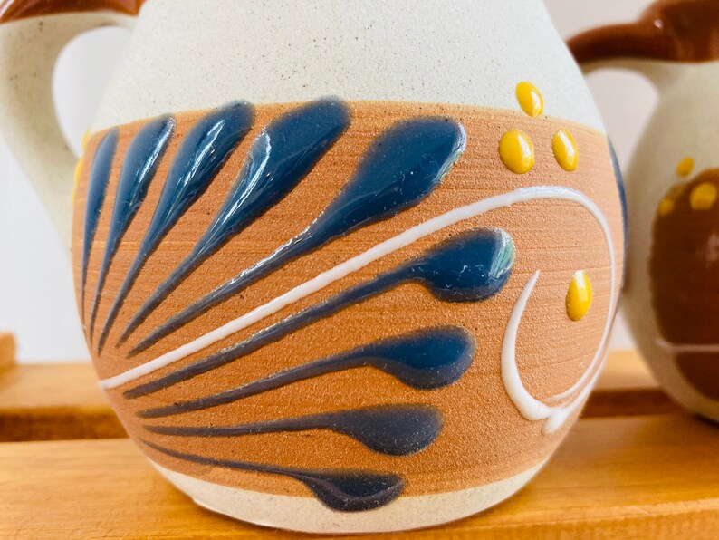 2 JARRITOS mexican clay, Mexican clay cup, MEXICAN cup HAND PAINTED !!!wholesale!!