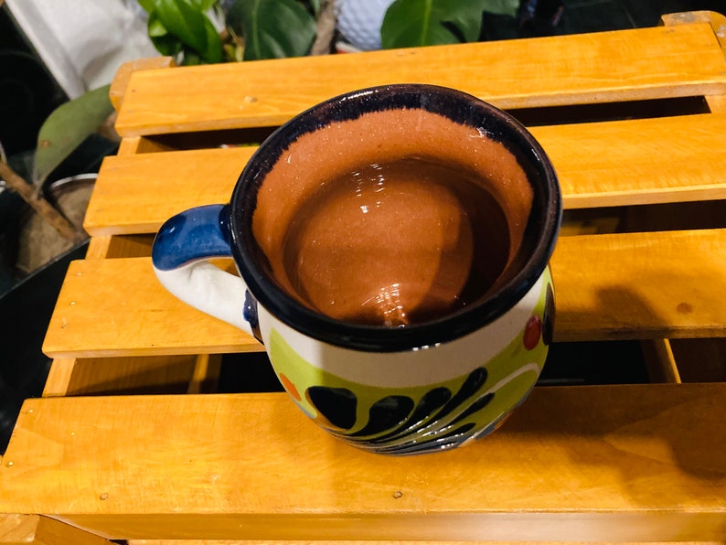 1 JARRITO mexican clay, Mexican clay cup, MEXICAN cup HAND painted !!!wholesale!!