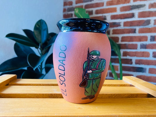 1 Mexican Lottery Cup - Cantarito Clay Cup - Jarrito Cup, MEXICAN clay !!!WHOLESALE!!