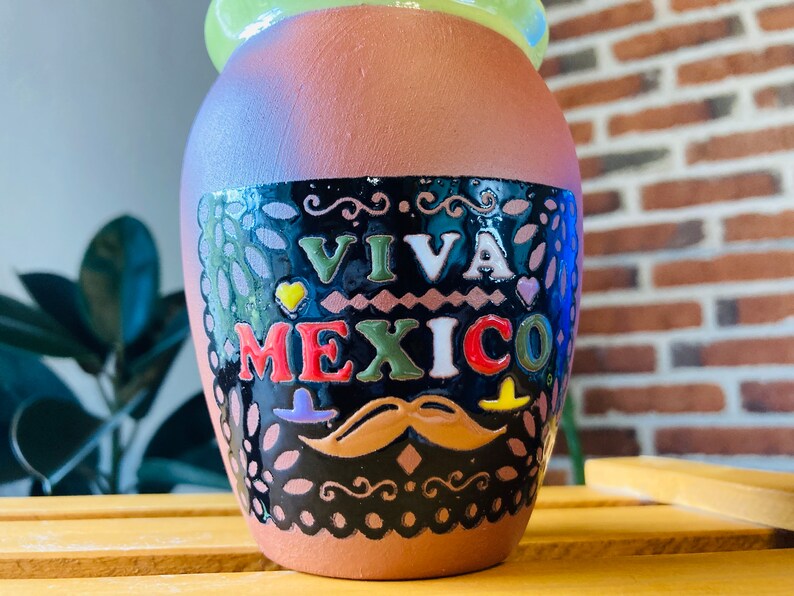 2 Mexican Lottery Cup - Cantarito Clay Cup - Jarrito Cup, MEXICAN clay !!!WHOLESALE!!