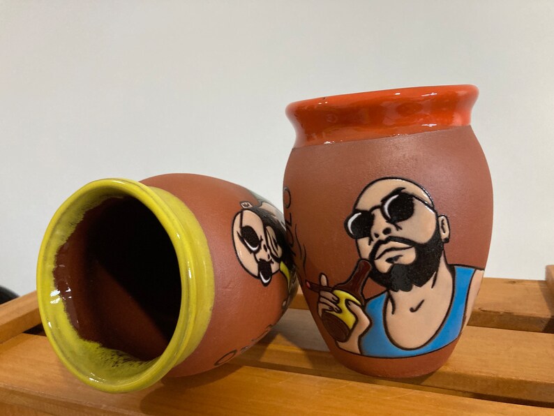 1 Mexican Lottery Cup - Cantarito Clay Cup - El cholo Cup, MEXICAN clay !!!WHOLESALE!!